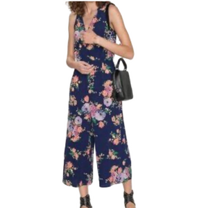 And Other Stories Floral Wide Leg Jumpsuit Size 10